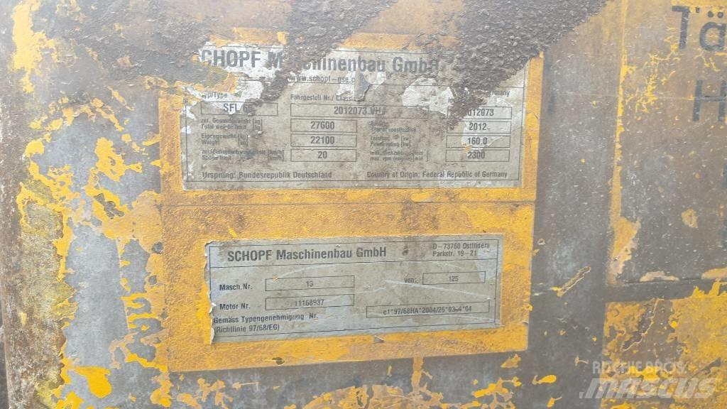 Schopf SFL65 Maanalaiset lastauskoneet