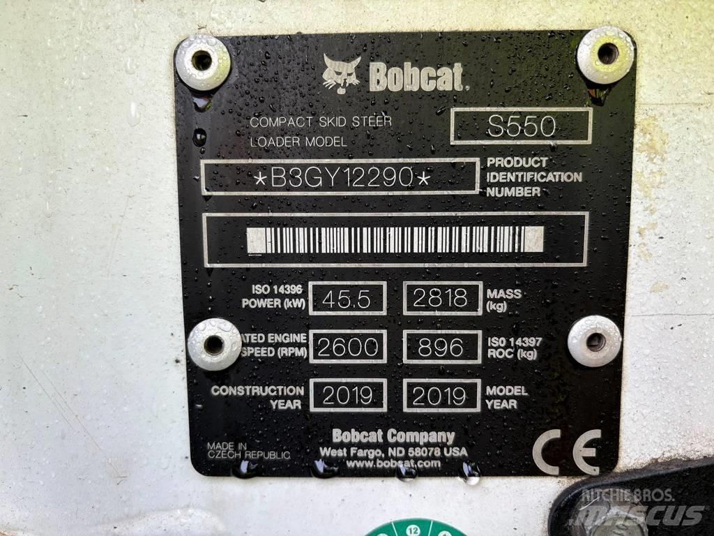 Bobcat S550 Liukuohjatut kuormaajat