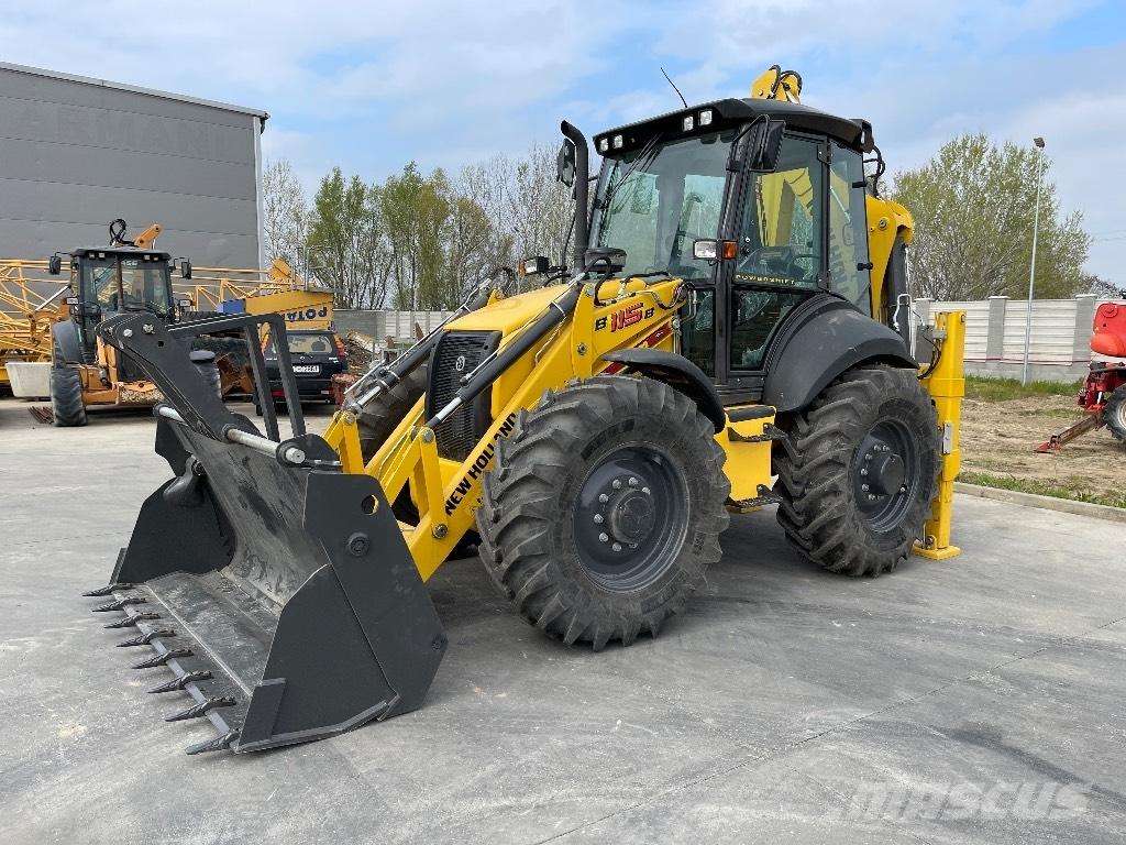 New Holland B 115 B Kaivurikuormaajat