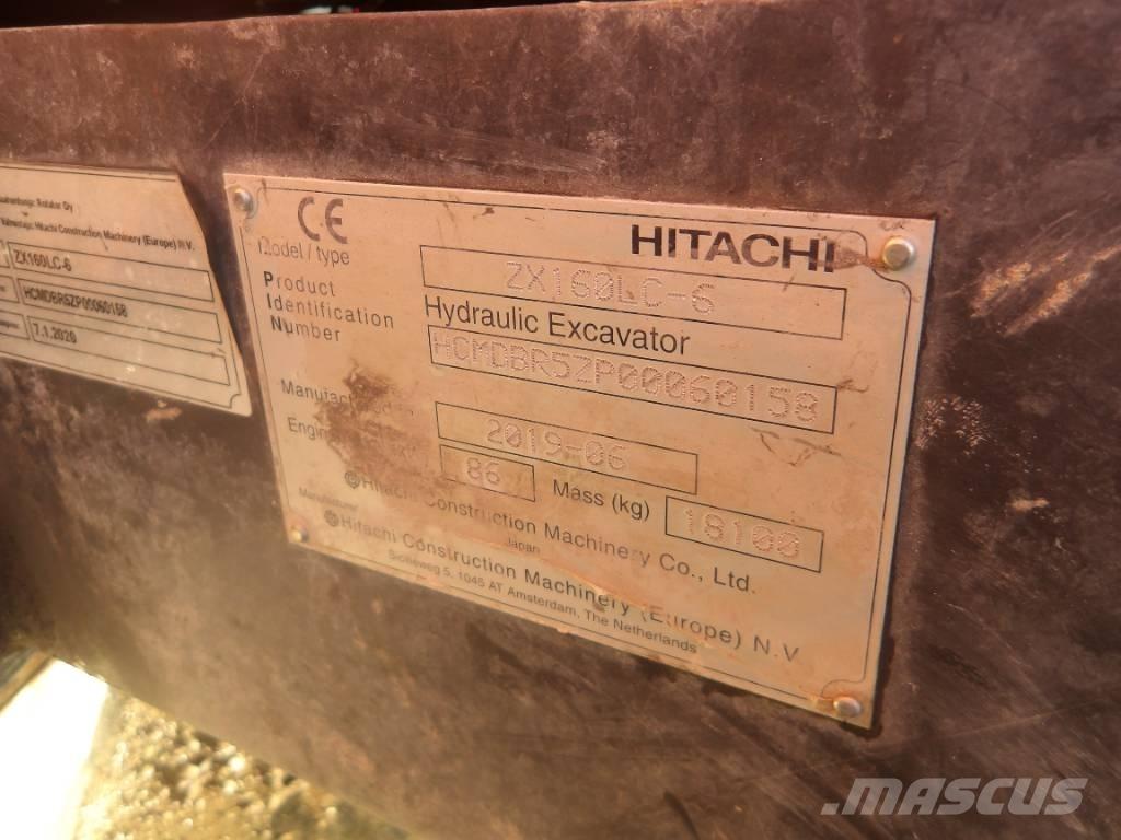 Hitachi ZX 160 LC Telakaivukoneet