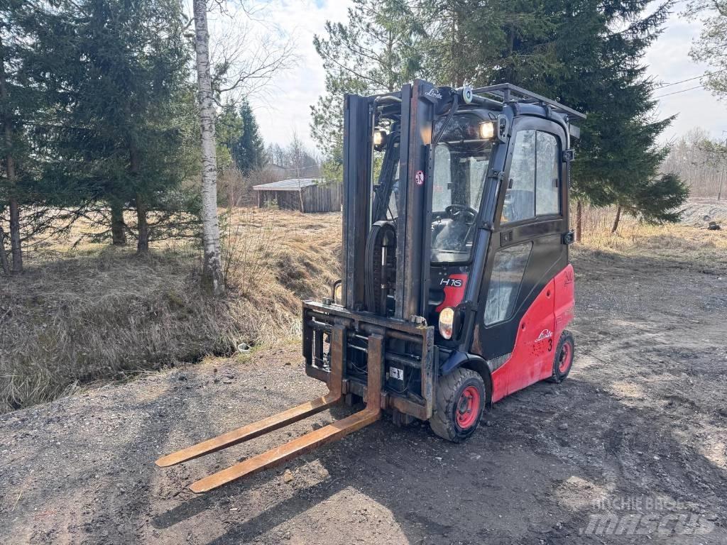 Linde H 16 Nestekaasutrukit