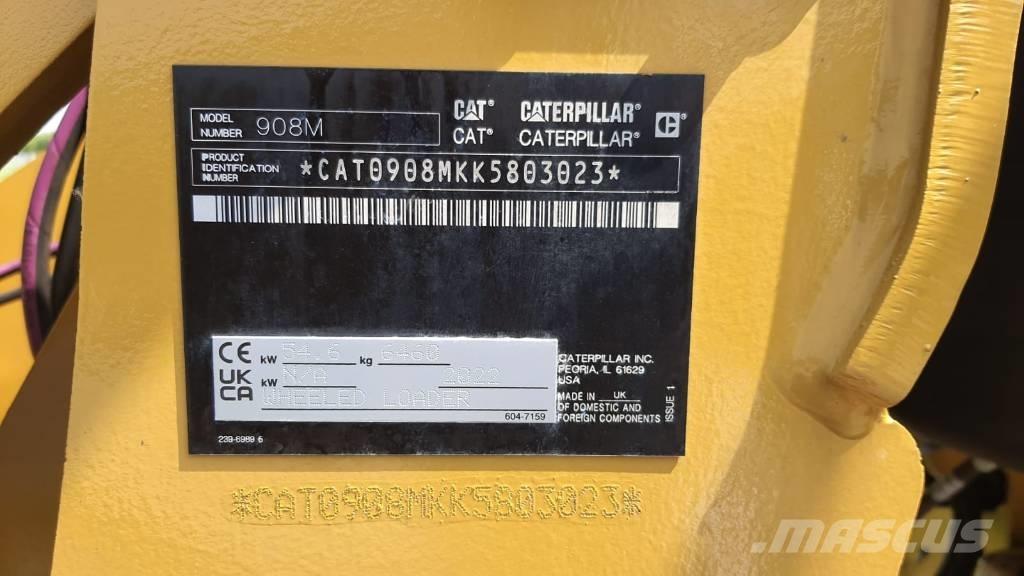 CAT 908M Pyöräkuormaajat