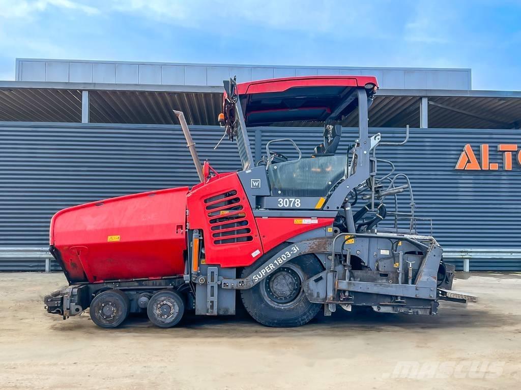 Vögele SUPER 1803-3I Asfalttikoneet