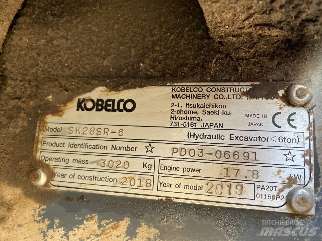 Kobelco SK 28 Minikaivukoneet < 7t