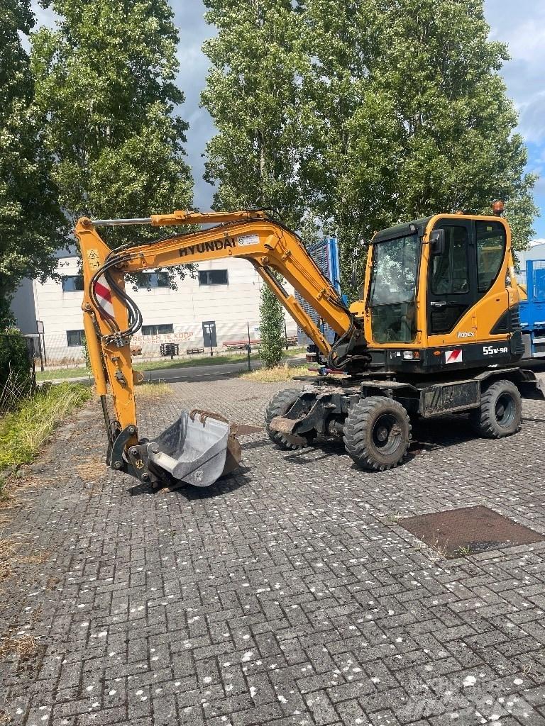 Hyundai 55w9a Pyöräkaivukoneet