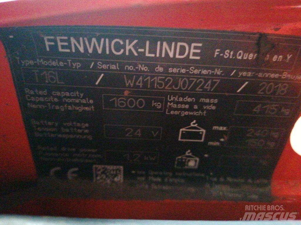 Linde T16L Lavansiirtotrukit