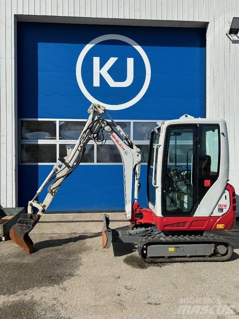 Takeuchi TB 216 Minikaivukoneet < 7t