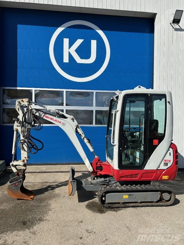 Takeuchi TB 216 Minikaivukoneet < 7t