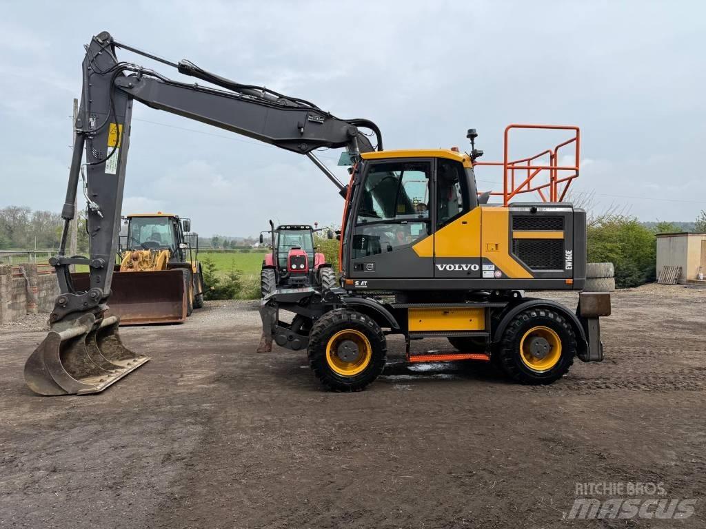 Volvo EW 160 E Pyöräkaivukoneet