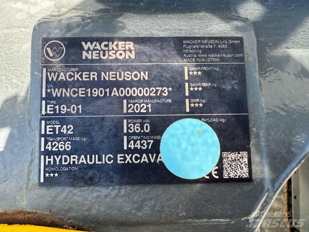 Wacker Neuson ET42 Telakaivukoneet