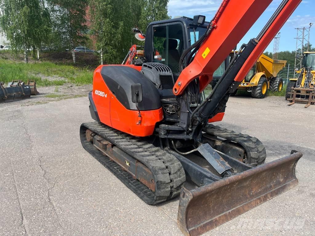 Kubota KX 080 Midikaivukoneet 7t - 12t