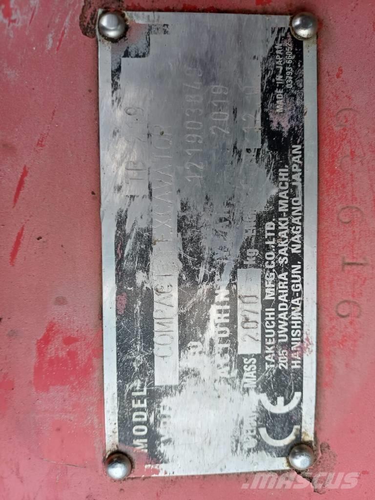 Takeuchi TB 219 Minikaivukoneet < 7t