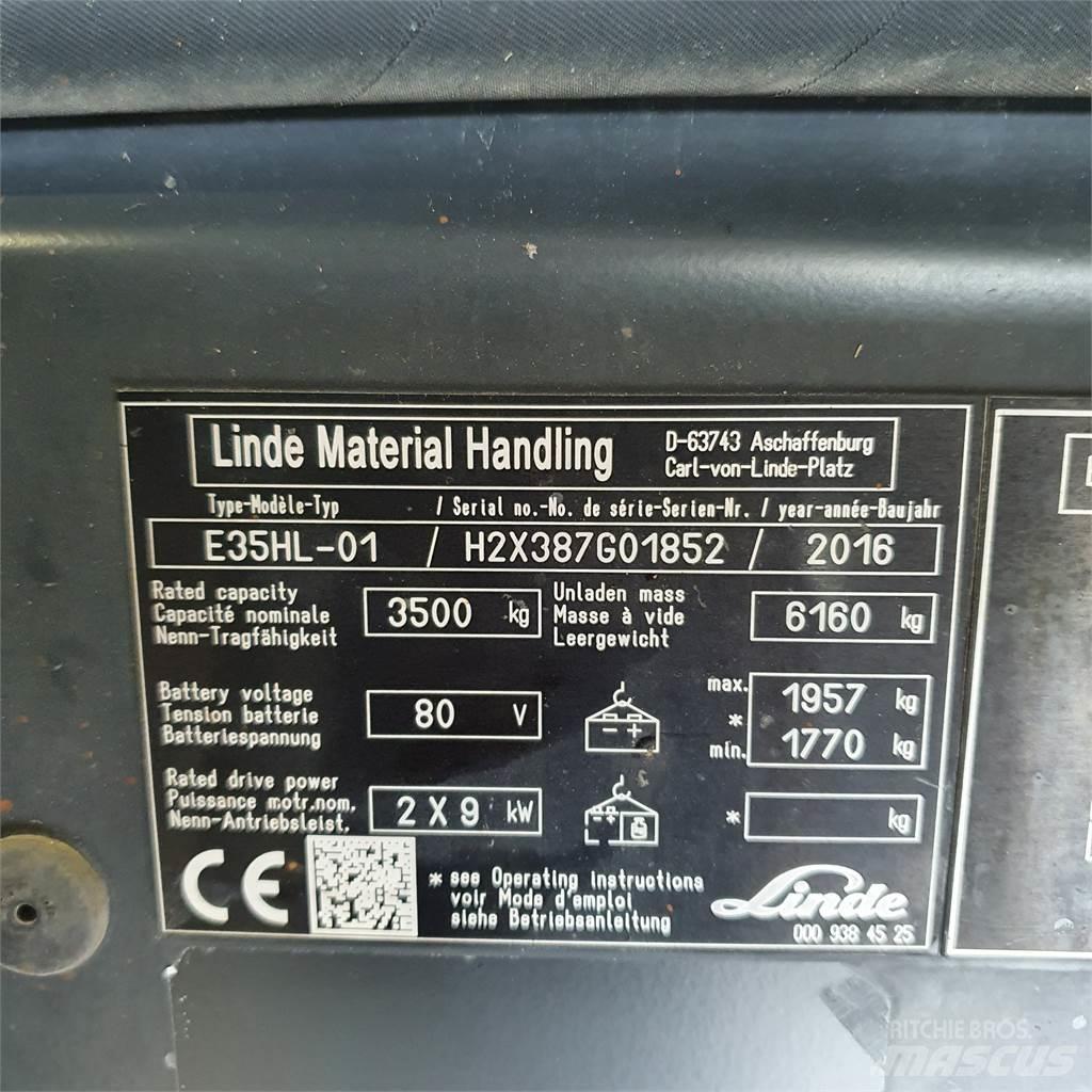 Linde E35HL Sähkötrukit
