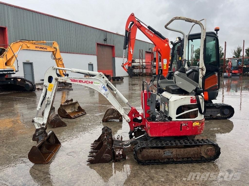 Takeuchi TB 210 R Minikaivukoneet < 7t