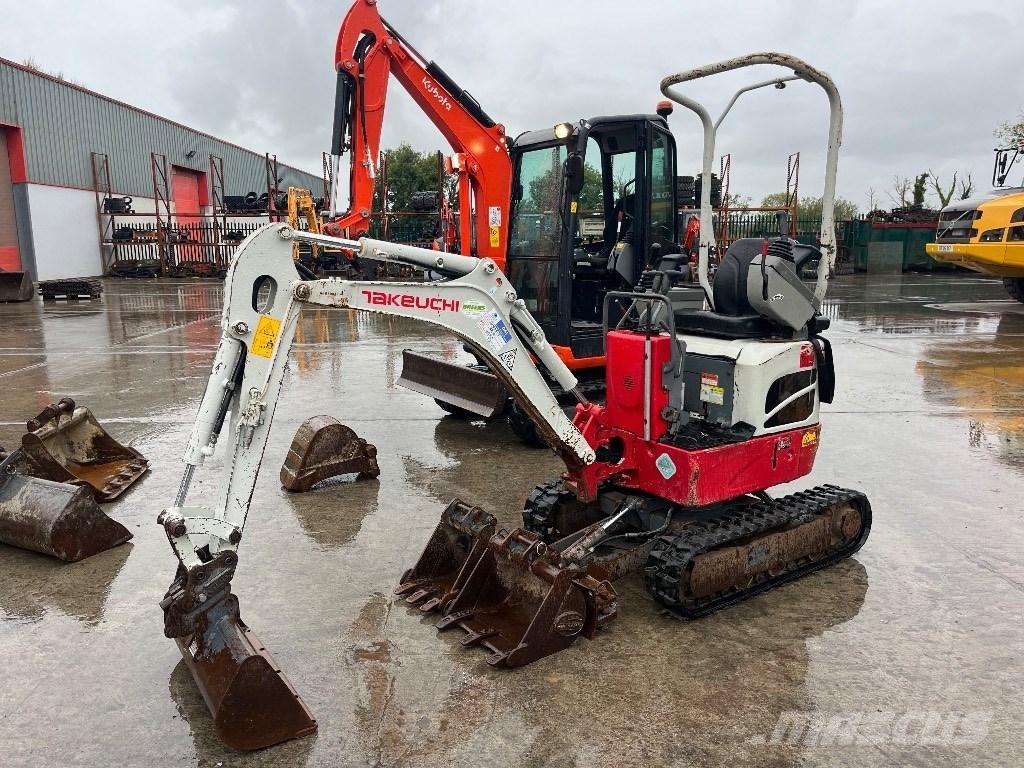 Takeuchi TB 210 R Minikaivukoneet < 7t