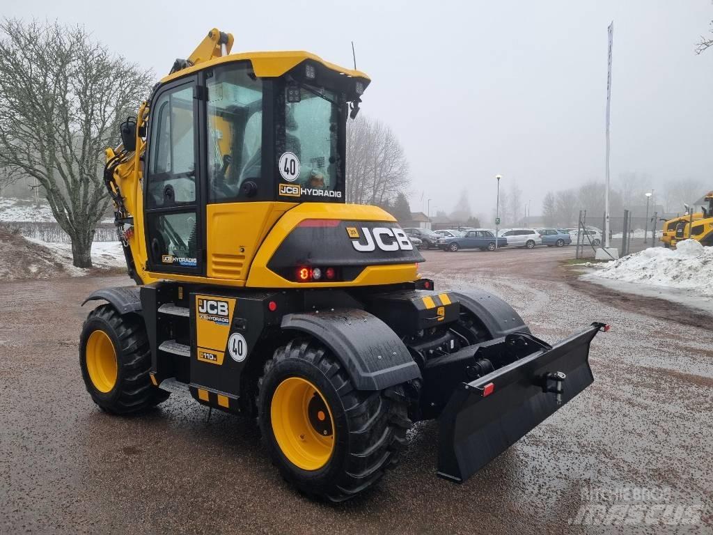 JCB Hydradig 110W Pyöräkaivukoneet
