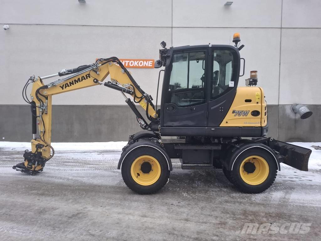 Yanmar B 75 W Pyöräkaivukoneet