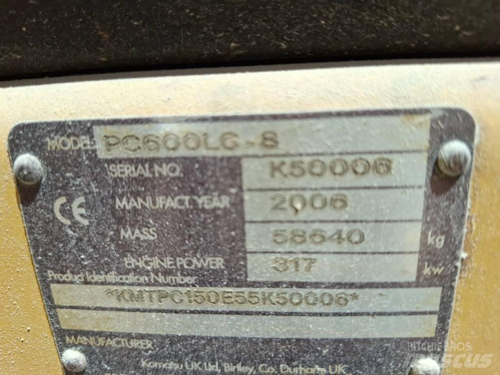 Komatsu PC 600 LC-8 Telakaivukoneet