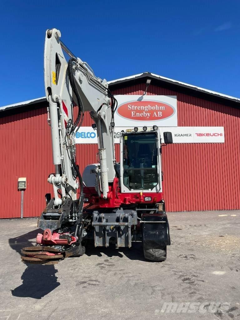 Takeuchi TB 295 W Pyöräkaivukoneet