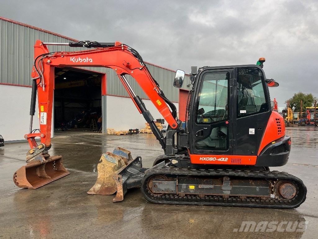 Kubota KX 080-4 Midikaivukoneet 7t - 12t