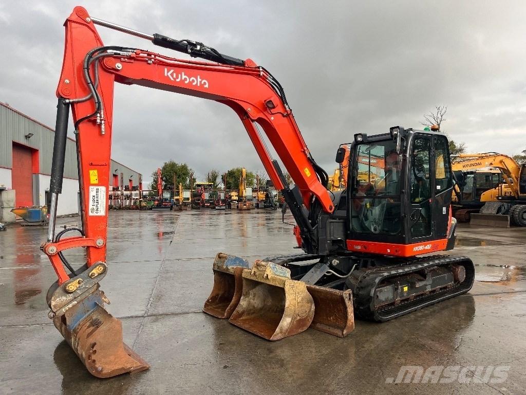 Kubota KX 080-4 Midikaivukoneet 7t - 12t