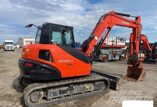 Kubota KX080-4S2 Telakaivukoneet