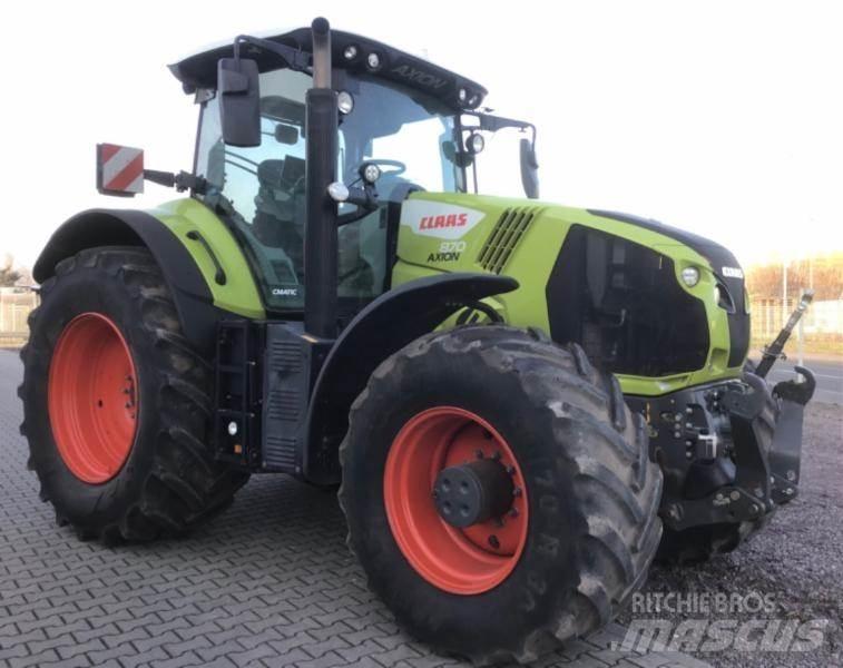 CLAAS AXION 870 Traktorit