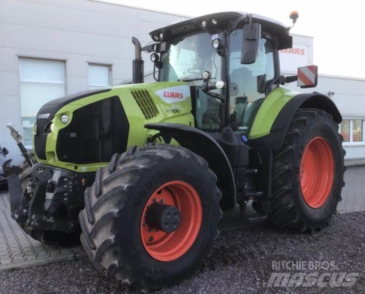 CLAAS AXION 870 Traktorit