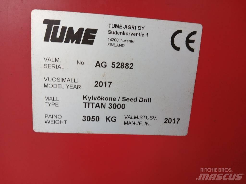 Tume Titan 3000 Kylvölannoittimet