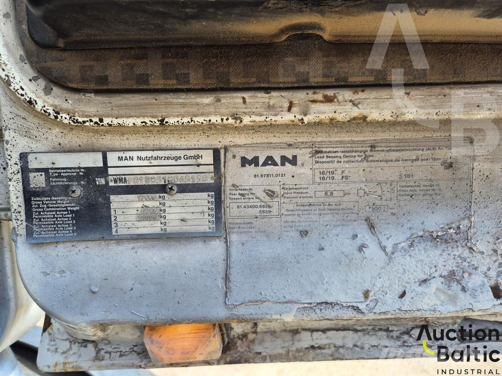 MAN 19.322 Sora- ja kippiautot