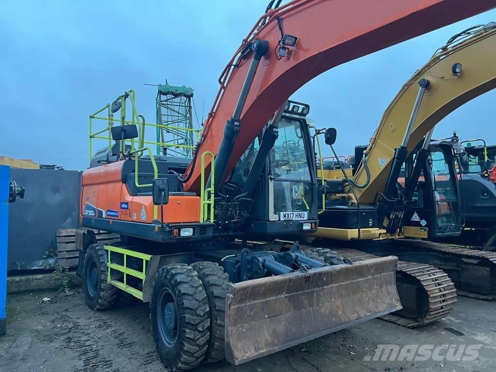 Doosan DX 190 W-3 Pyöräkaivukoneet