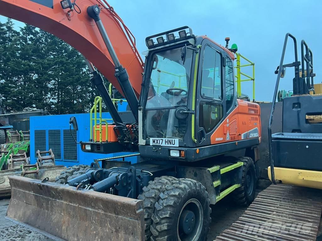 Doosan DX 190 W-3 Pyöräkaivukoneet