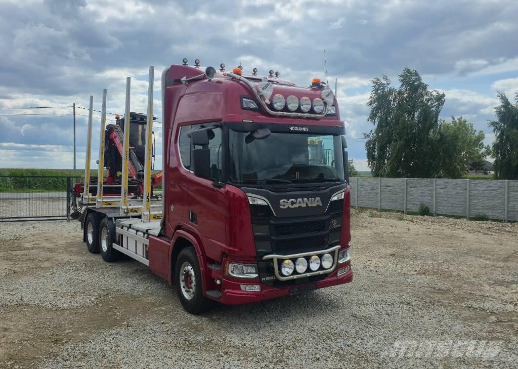 Scania R 650 Puuautot