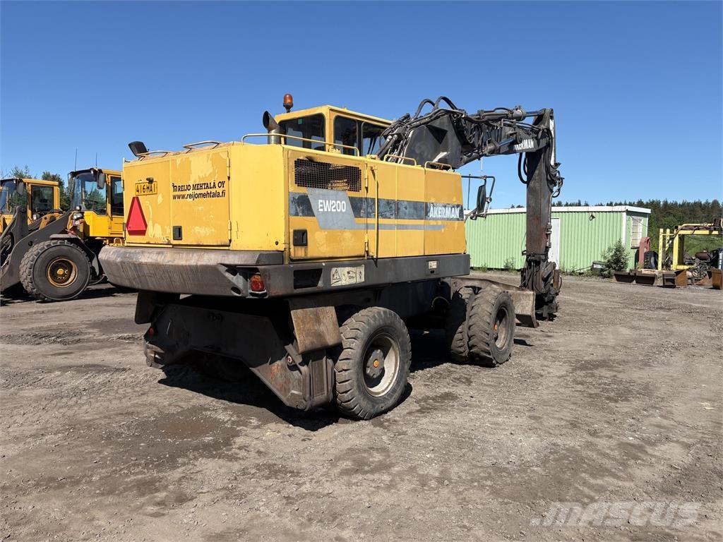 Åkerman EW200 Pyöräkaivukoneet