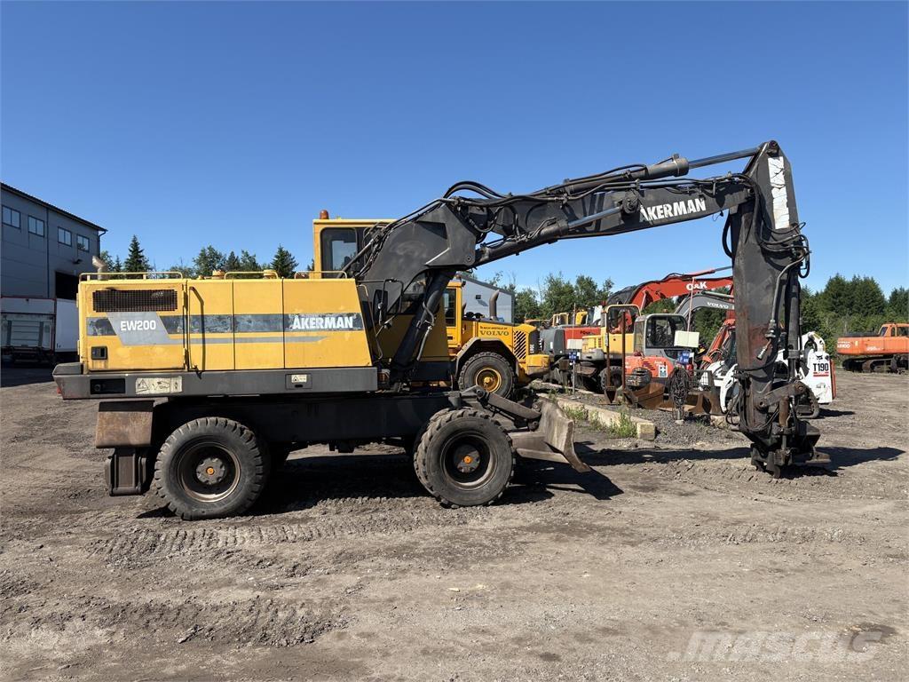 Åkerman EW200 Pyöräkaivukoneet