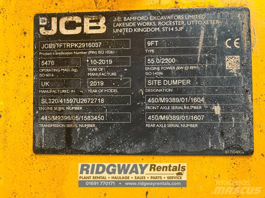 JCB 9 Ton dumper Minidumpperit