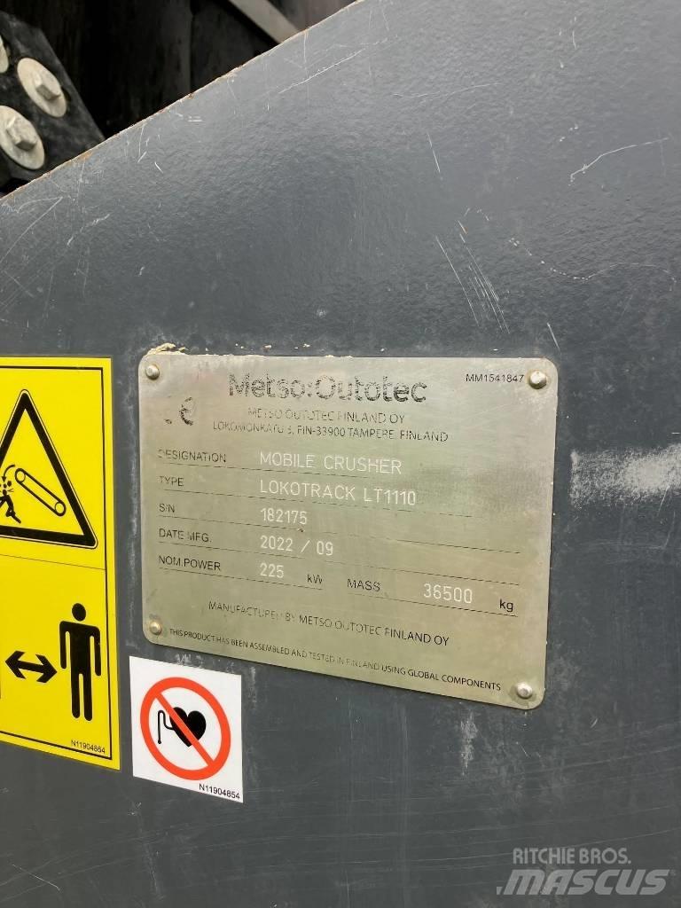 Metso LT 1110 Mobiilimurskaimet