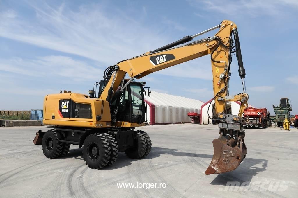 CAT M 314 F Pyöräkaivukoneet