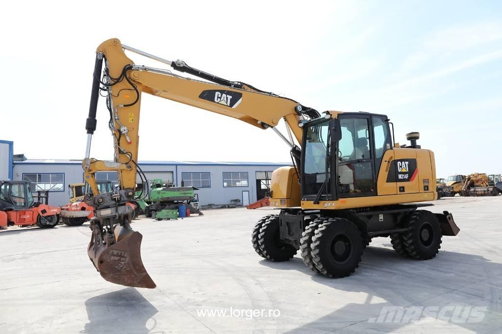 CAT M 314 F Pyöräkaivukoneet