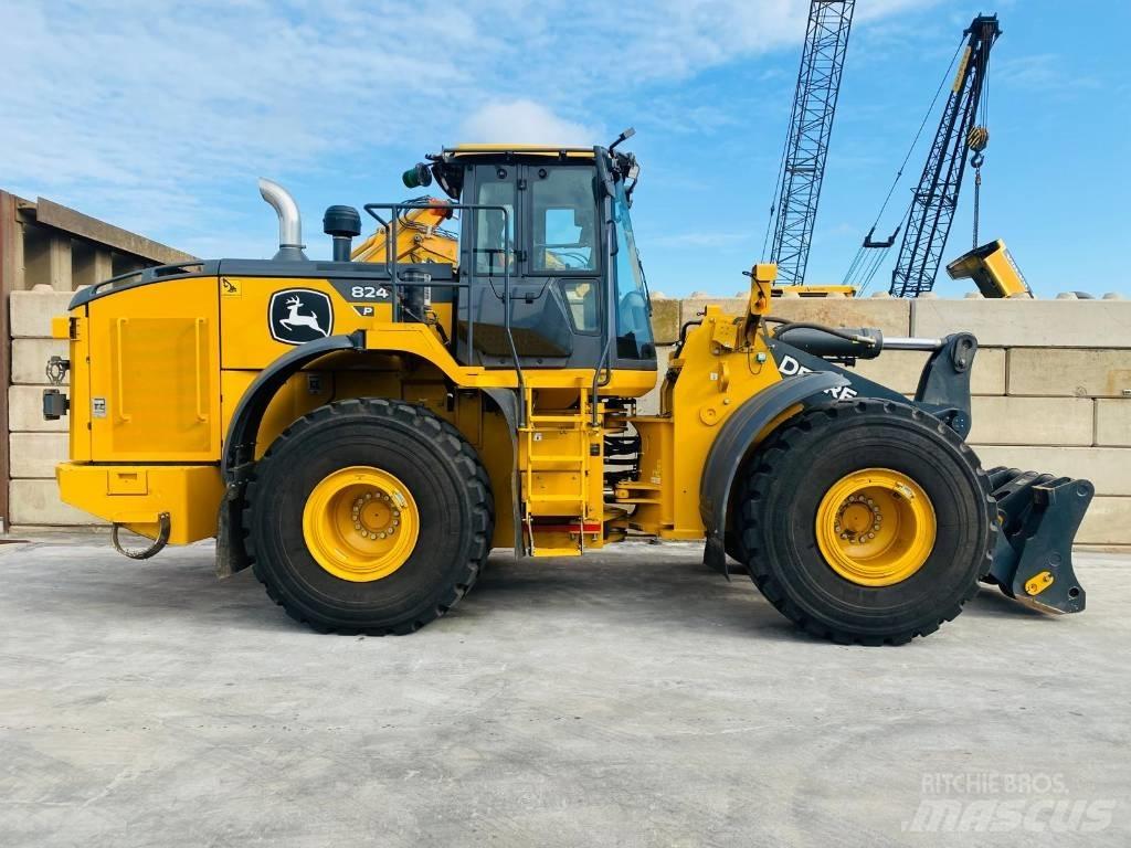 John Deere 824p Pyöräkuormaajat