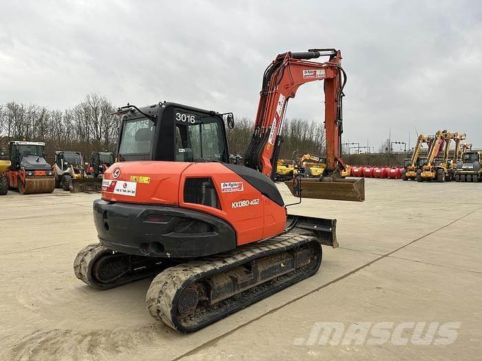 Kubota KX080-4A2 Midikaivukoneet 7t - 12t