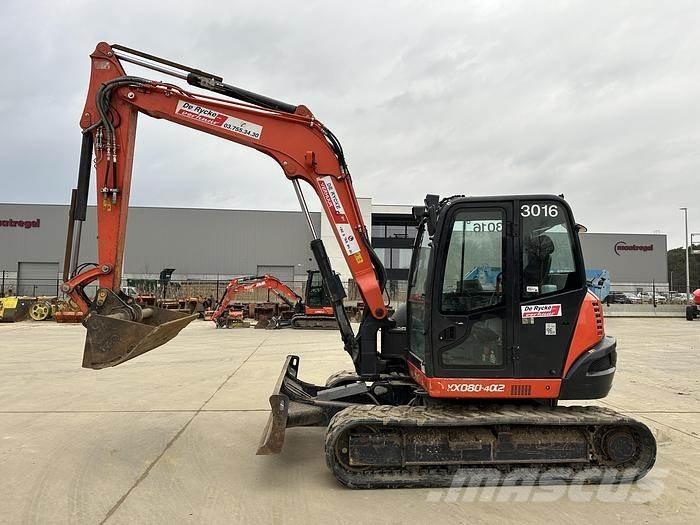 Kubota KX080-4A2 Midikaivukoneet 7t - 12t