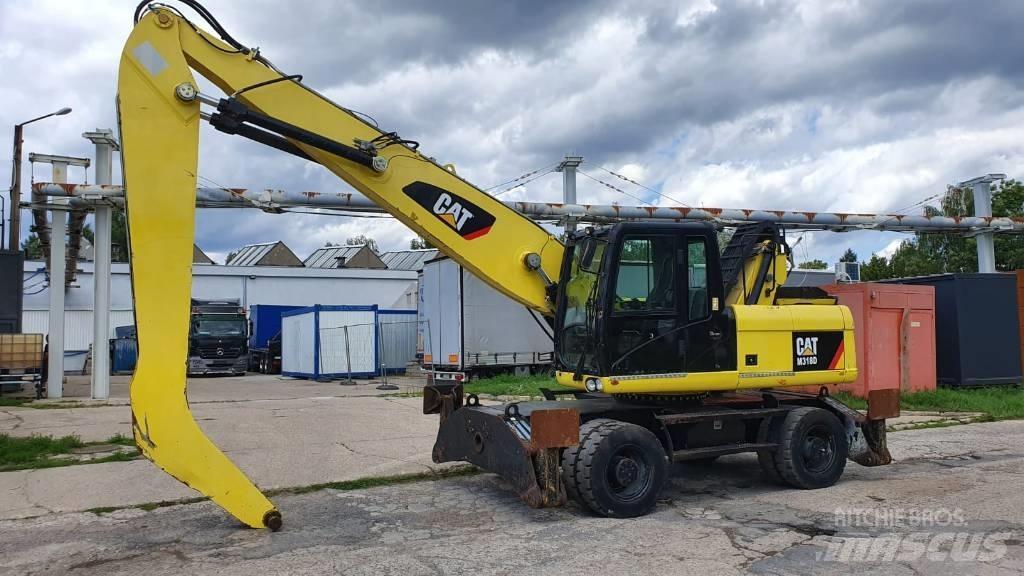 CAT M 318 D MH Jätteenkäsittelijät
