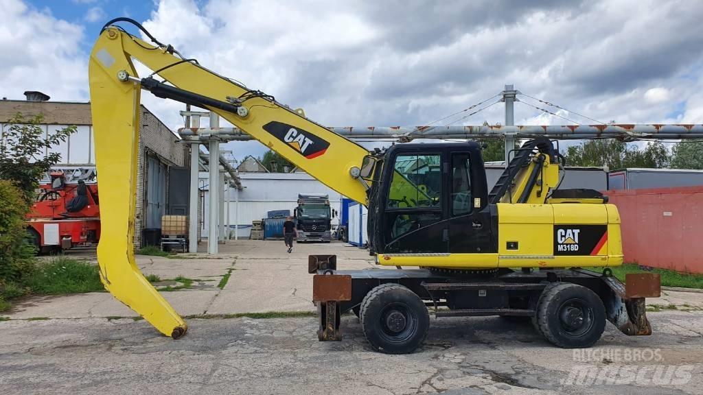 CAT M 318 D MH Jätteenkäsittelijät