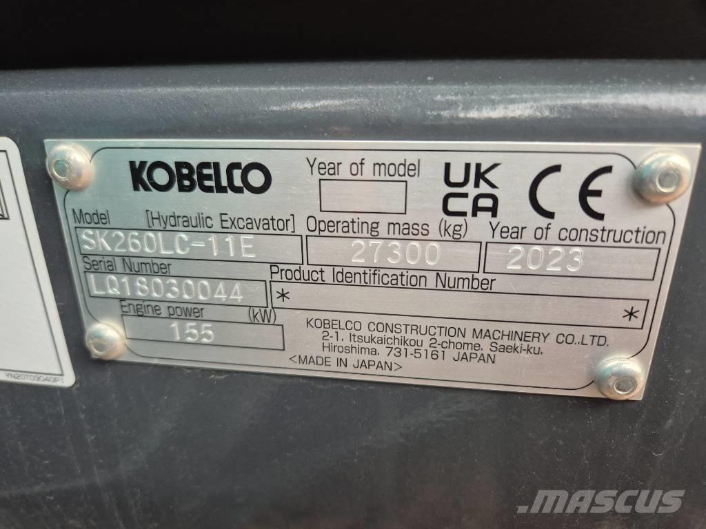 Kobelco SK260LC-11E Telakaivukoneet