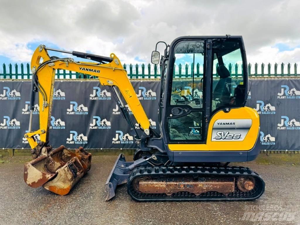 Yanmar SV 26 Minikaivukoneet < 7t