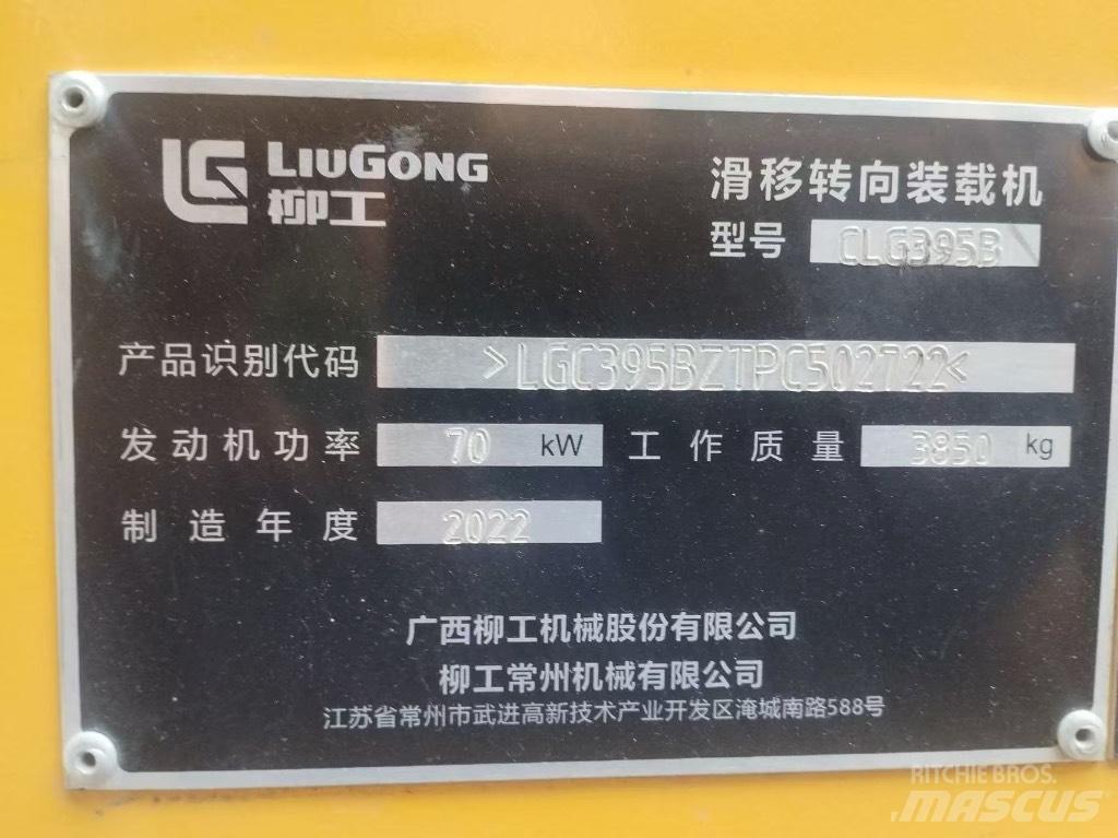 LiuGong 395B Liukuohjatut kuormaajat
