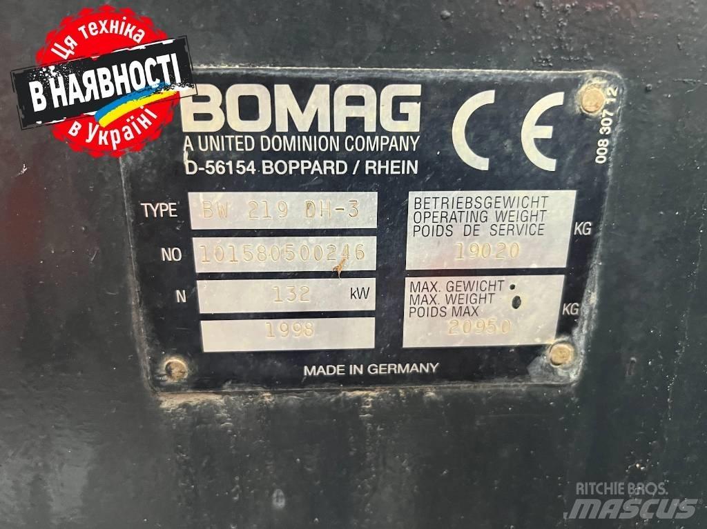 Bomag 219 DH-5 Muut jyrät