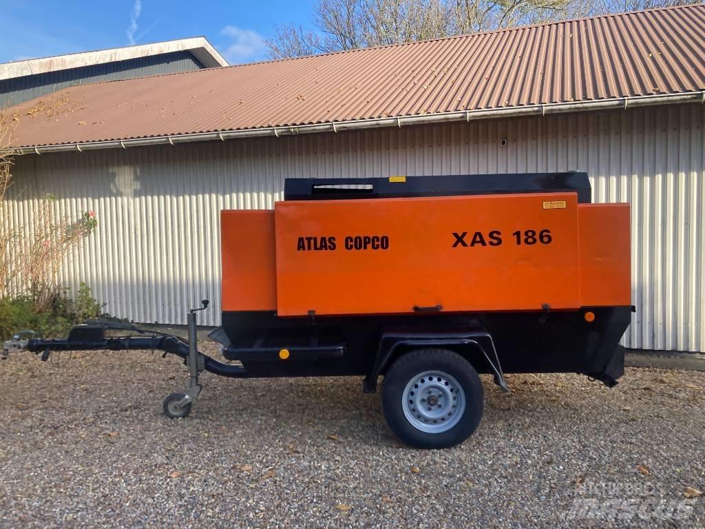 Atlas Copco XAS 186 Kompressorit