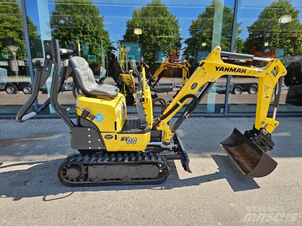 Yanmar SV 08 Minikaivukoneet < 7t